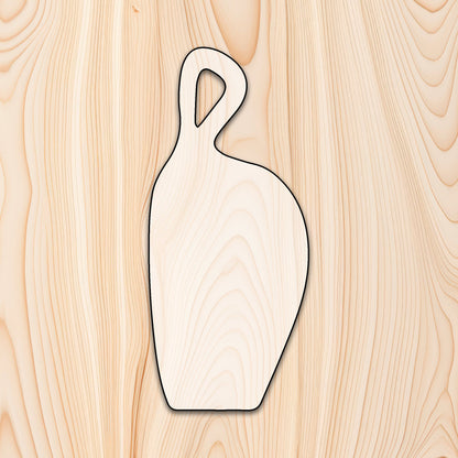 Gourmet Loop Cutting Board or Charcuterie Board Acrylic Router Template