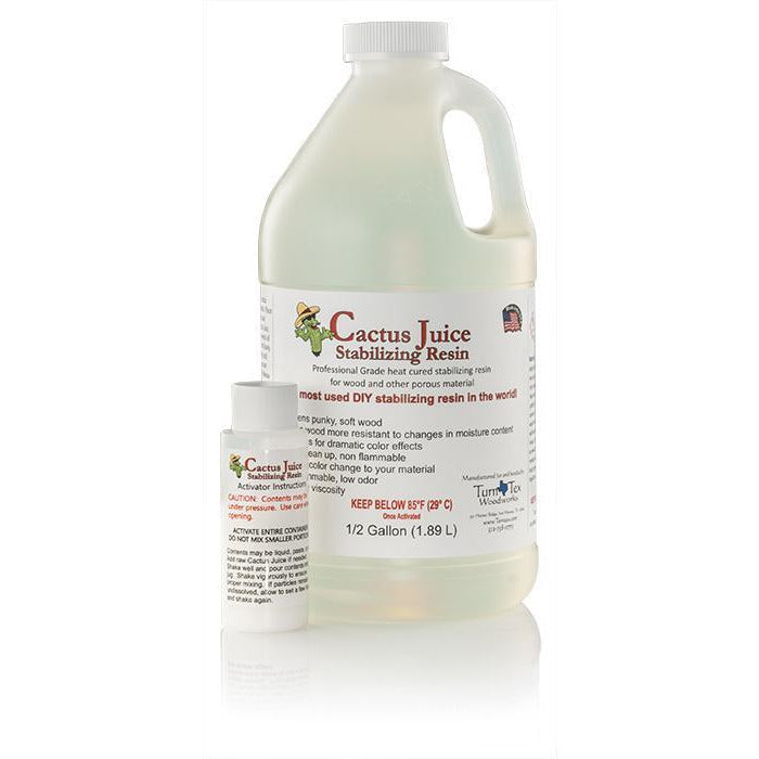 Cactus Juice Stabilizing Resin for Woodworking - Norfolk Wood Shop