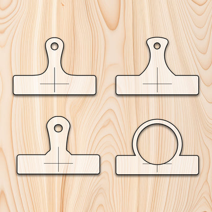 Cutting/ Charcuterie Board Handle Acrylic Router Template Kit # 1 (4 Templates)