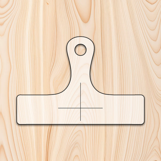 Traditional Rounded Edge Cutting Board or Charcuterie Board Handle Acrylic Router Template - Norfolk Wood Shop