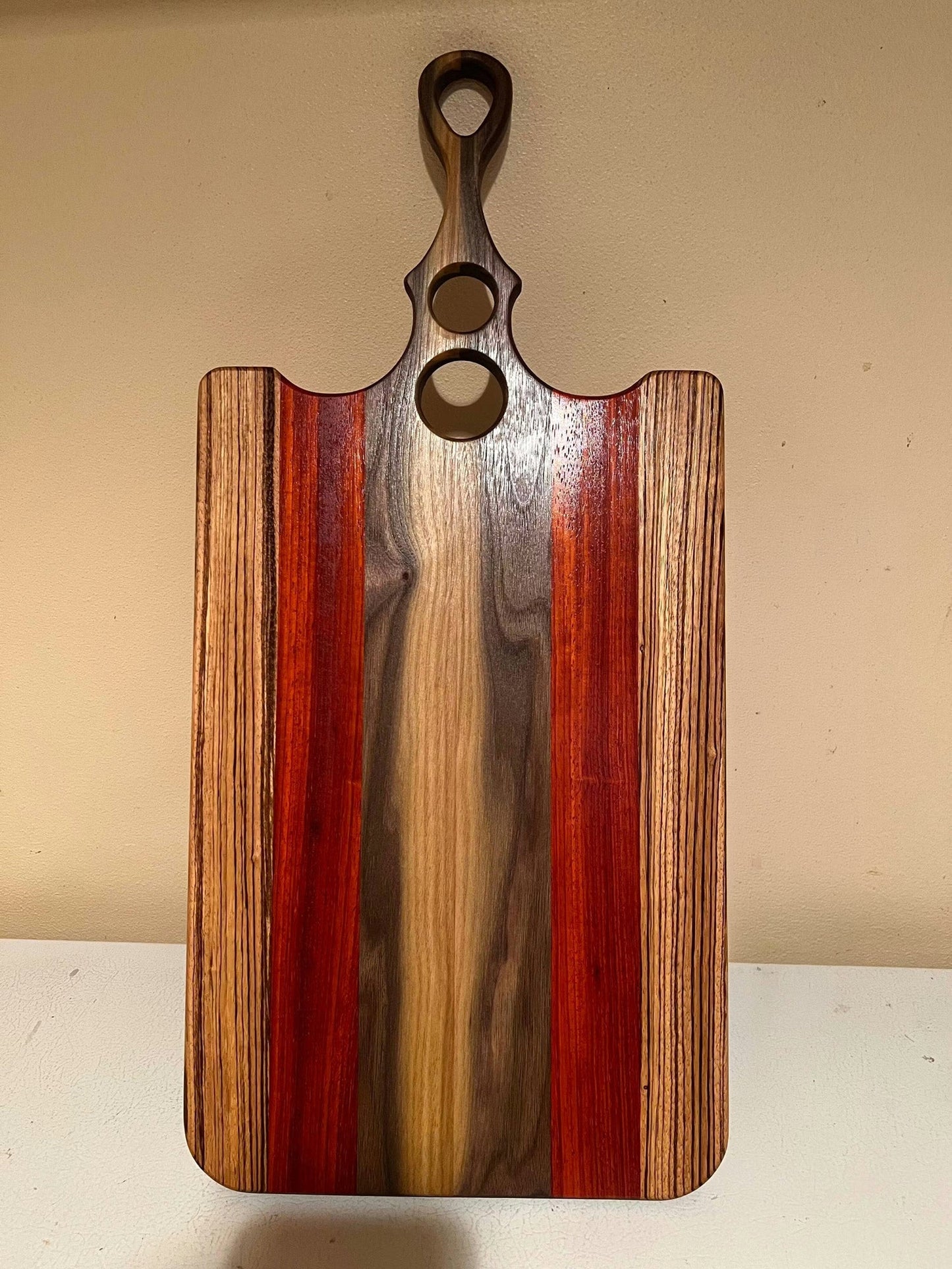 Axe Style Cutting Board or Charcuterie Board Handle Acrylic Router Template