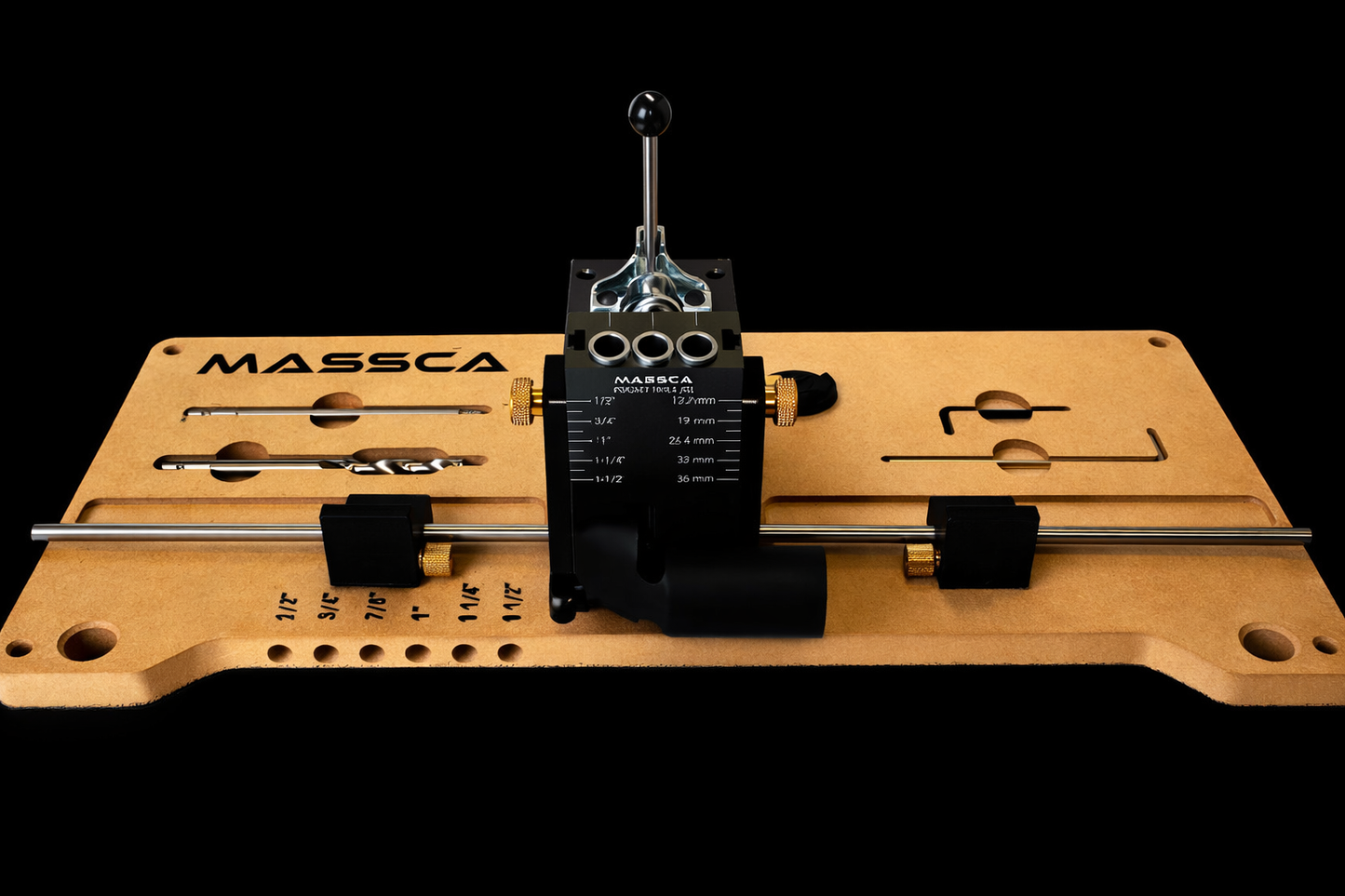 Massca Pocket Hole Jig Mounting System - Norfolk Wood Shop