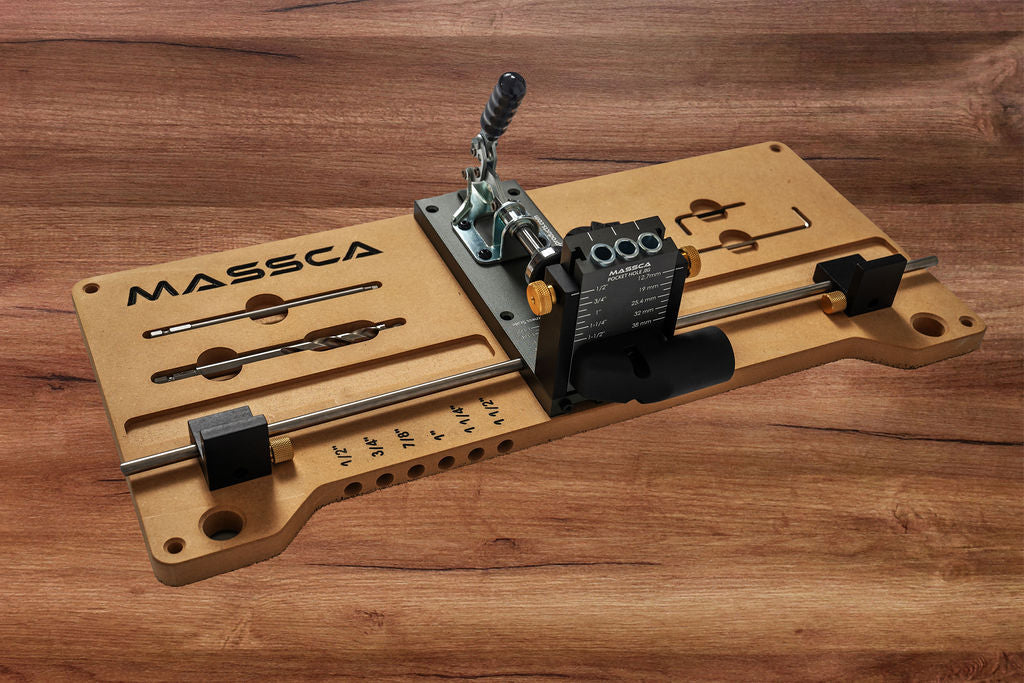 Massca Pocket Hole Jig Mounting System - Norfolk Wood Shop