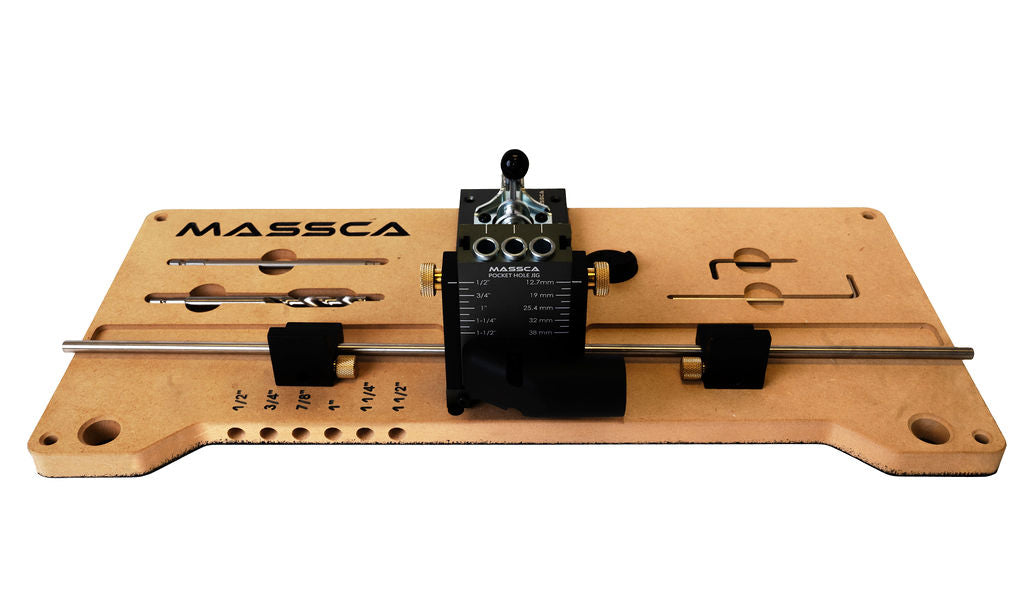 Massca Pocket Hole Jig Mounting System - Norfolk Wood Shop