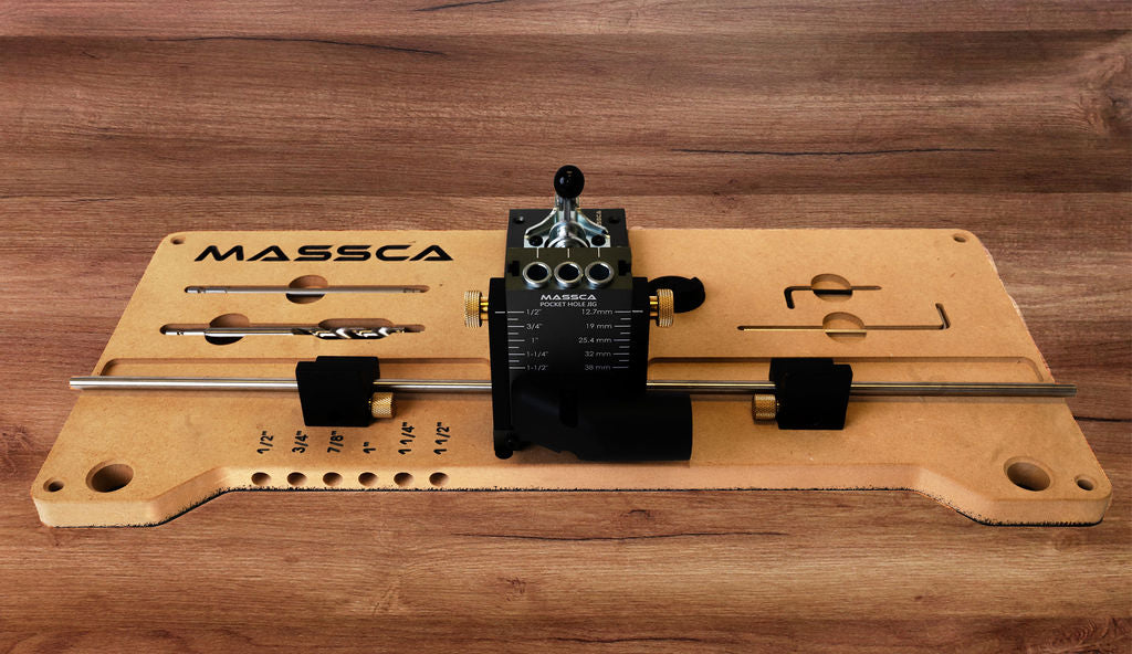 Massca Pocket Hole Jig Mounting System - Norfolk Wood Shop