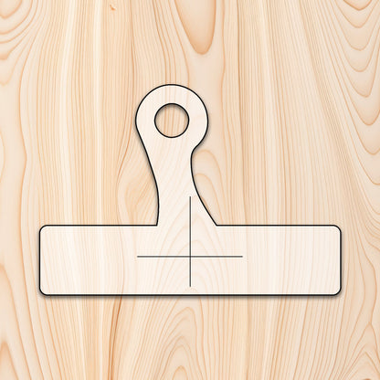 Natural Shaped Cutting Board or Charcuterie Board Handle Acrylic Router Template