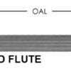 S/C Spiral O Fl 1/8 Cd X 1/2 Cl X 1/4 Shk