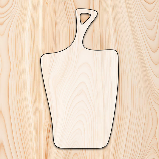 Organic Shape Cutting Board or Charcuterie Board Acrylic Router Template