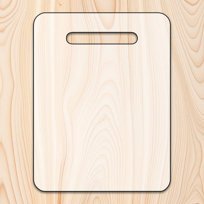 Pallet Style Cutting Board or Charcuterie Board Acrylic Router Template