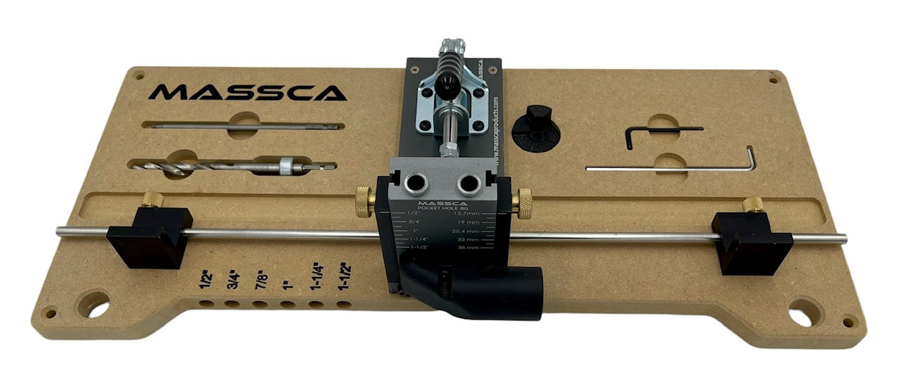 Massca Pocket Hole Jig Mounting System Bundle # 2 - Norfolk Wood Shop