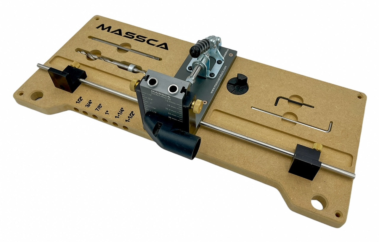 Massca Pocket Hole Jig Mounting System Bundle # 2 - Norfolk Wood Shop