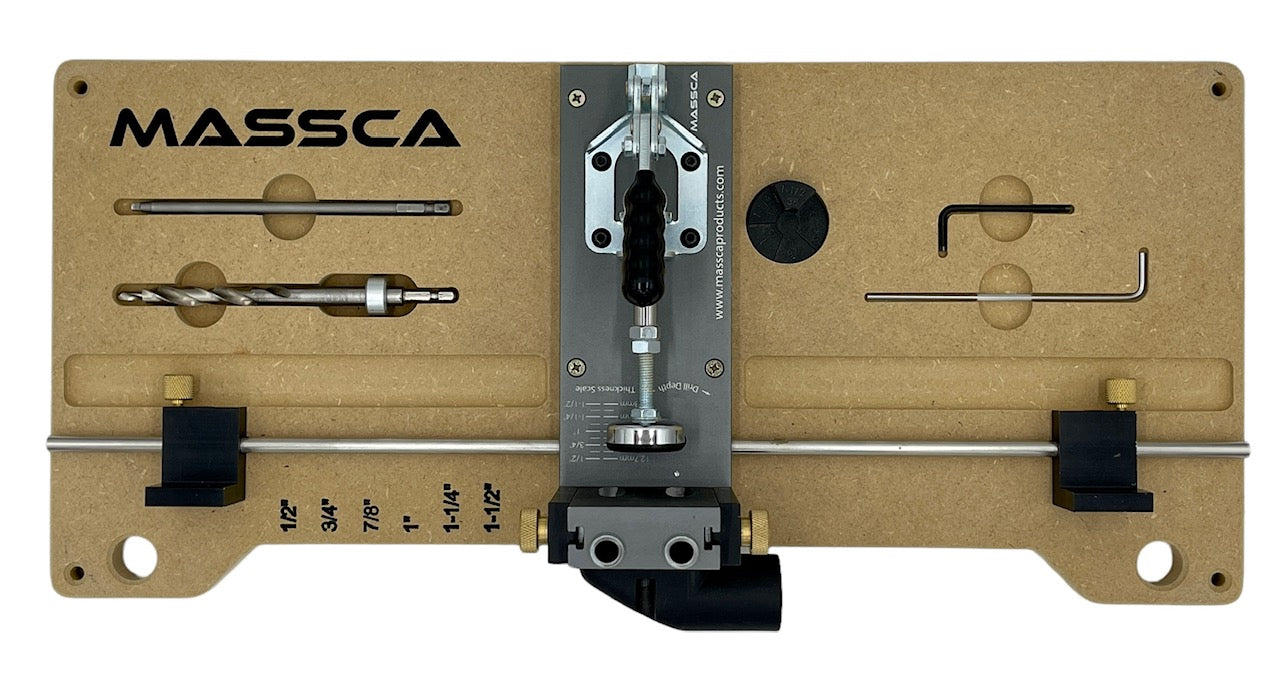 Massca Pocket Hole Jig Mounting System Bundle # 2 - Norfolk Wood Shop