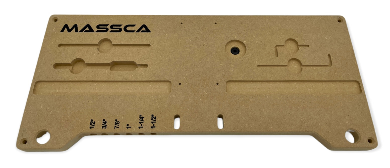 Massca Pocket Hole Jig Mounting System Bundle # 2 - Norfolk Wood Shop