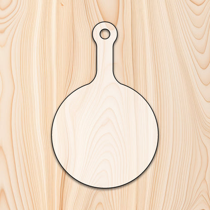 Pizza Style Cutting Board or Charcuterie Board Acrylic Router Template