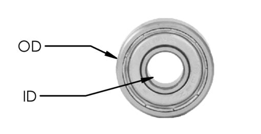 Bearing 1/2 Od X 3/16 Id