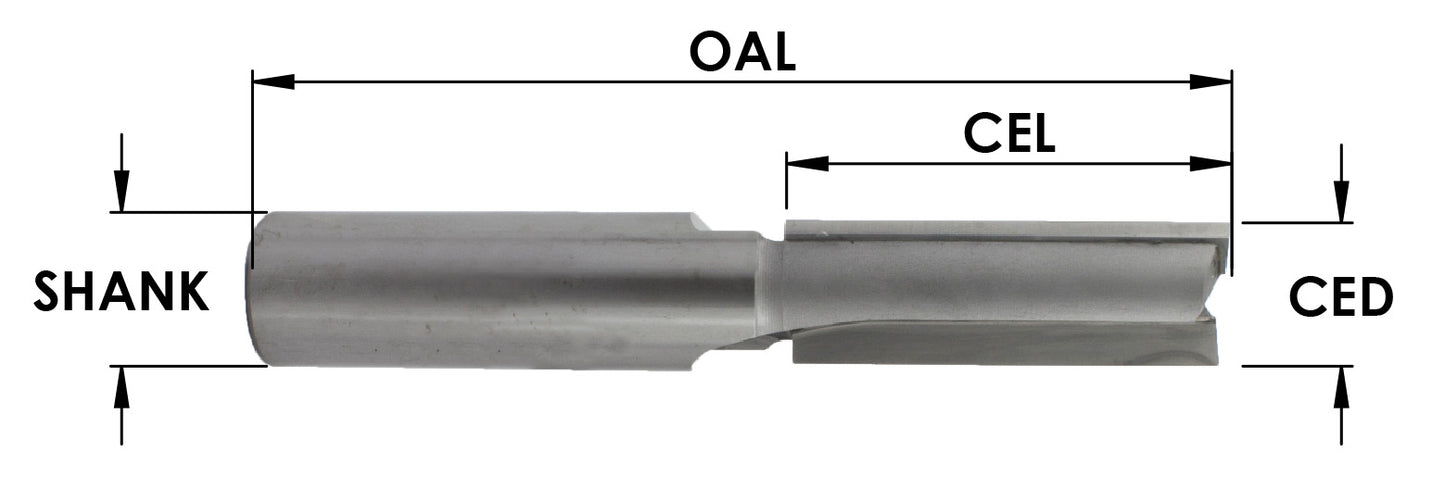 C/T Lh Straight X 3/4 Cd X 2 Cl X 1/2 Shk X 3-3/4