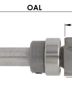 C/T Rnose Temp Bit 1/4 Rad X 1/2 Cd X 1/2 Cl X 1/4 Sk