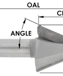 C/T 22 1/2 Deg Chamfer X 7/8 Height X 15/16 Cl