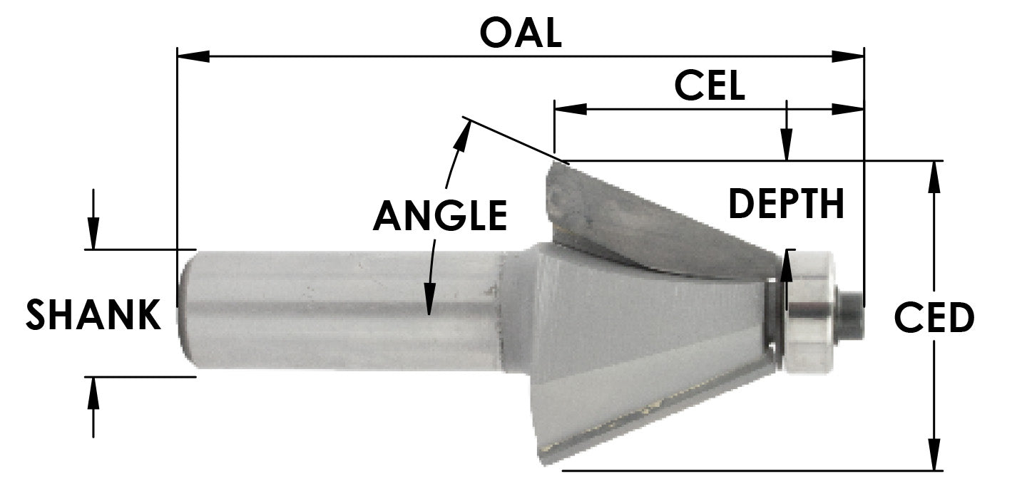 C/T Keyhole X 3/8 Ld X 3/8 Clx 1/4 Sh X 1-1/2 Oal