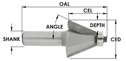 C/T Keyhole X 3/8 Ld X 3/8 Clx 1/4 Sh X 1-1/2 Oal