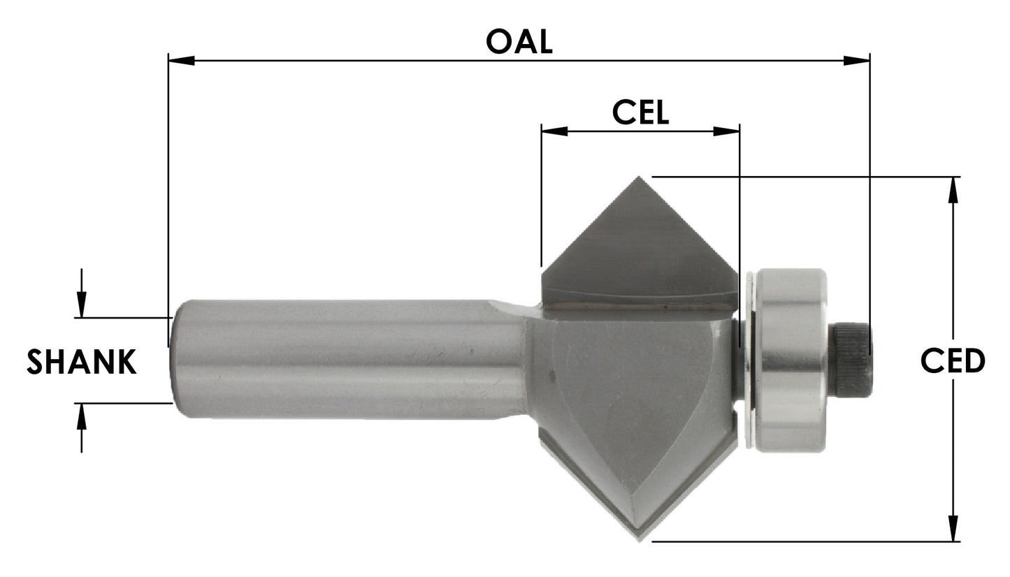 C/T Edge Banding ( 2 Pc Set "A And B")X 25/32 Cl X 1/2 Shk
