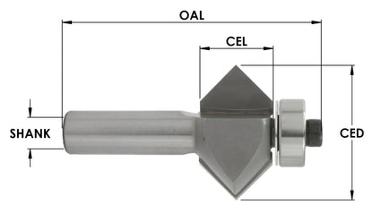 C/T Edge Banding ( 2 Pc Set "A And B")X 25/32 Cl X 1/2 Shk