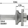 Ogee Double Stile And Rail Bit. 3/8" Doc