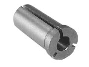 Steel Router Collet 1/4 Id X 1/2 Od X 1 1/4 L