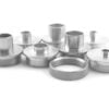 Steel Router Collet 1/4 Id X 1/2 Od X 1 1/4 L