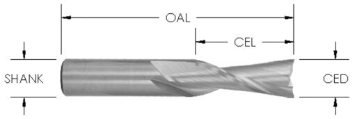 S/C Spiral-Dn-Lh 1/2 Cd X 1 1/4 Cl X 1/2 Shk X 3"