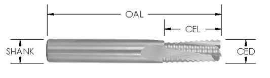 3 Fl Sl Up Ruf 3/4 Cd X 1 5/8 Cl X 3/4 Shk X 4"