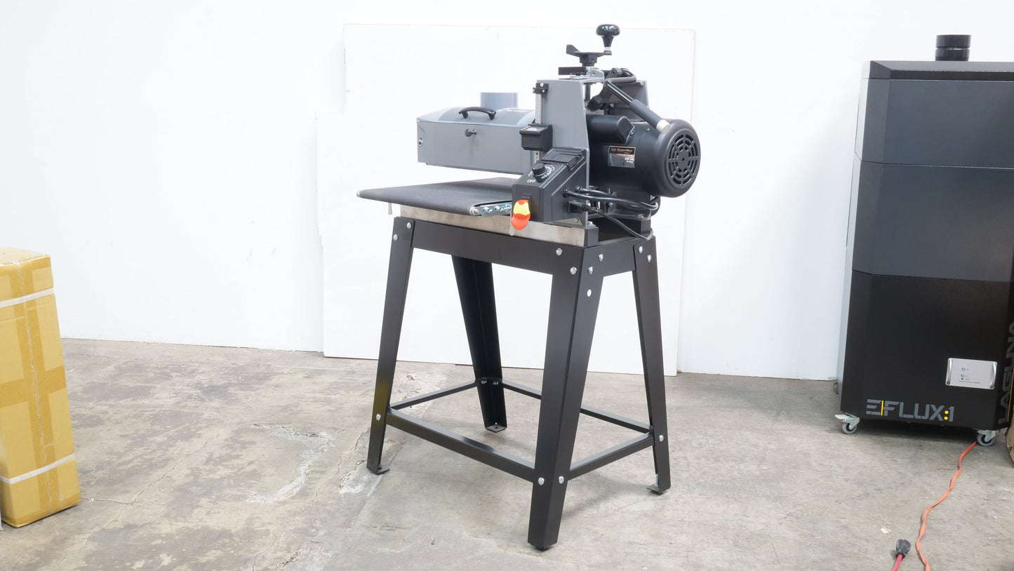 16-32 DRUM SANDER OPEN STAND