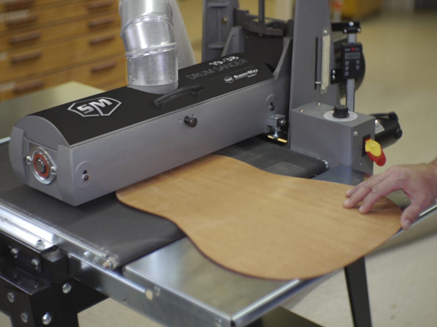 19-38 DRUM SANDER OPEN STAND