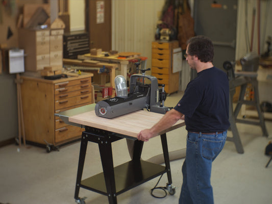 Laguna 19-38 DRUM SANDER OPEN STAND