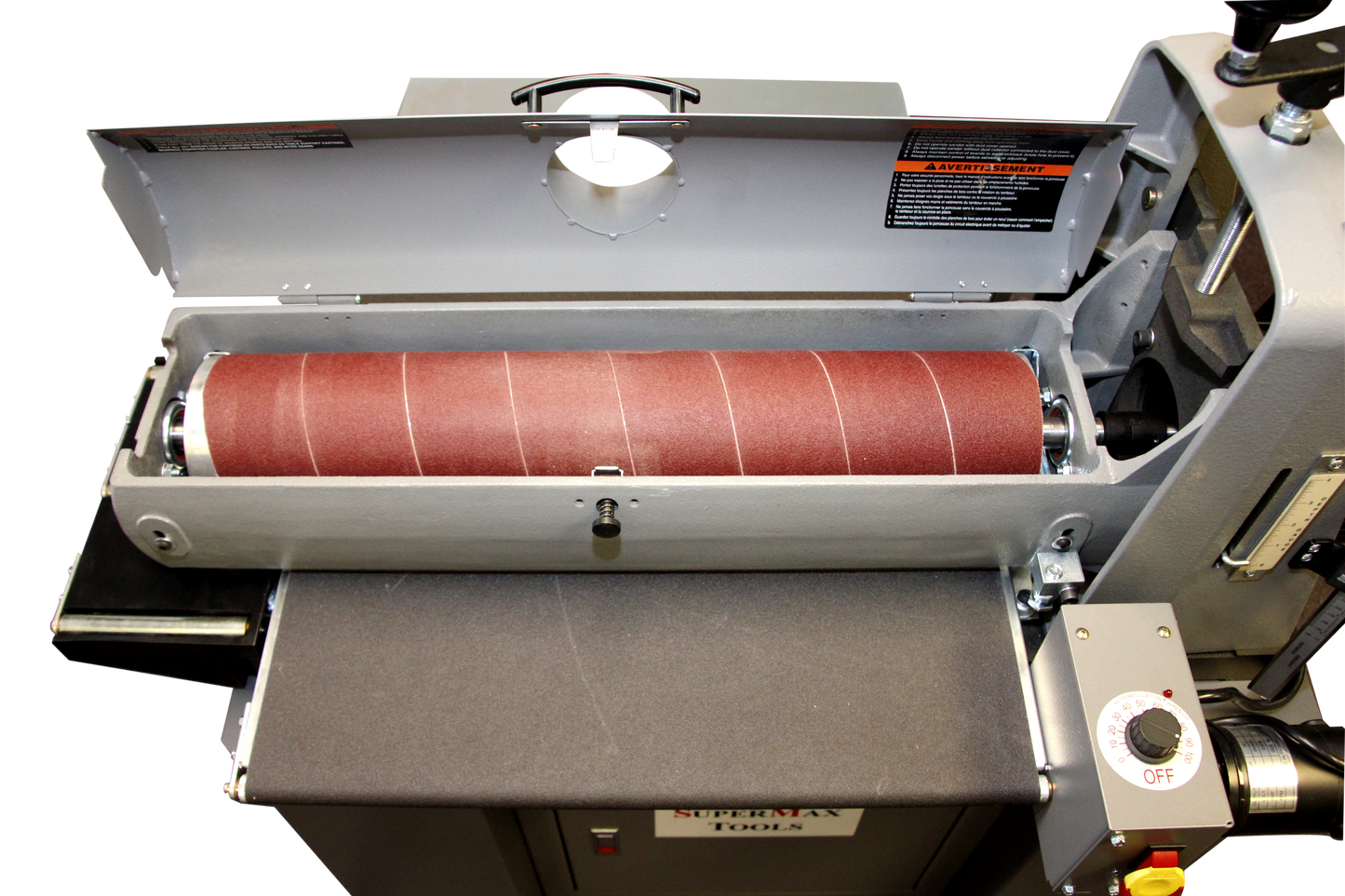 25-50 DRUM SANDER WITH CLOSED STAND