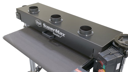 37X2 DOUBLE DRUM SANDER WITH CASTERS