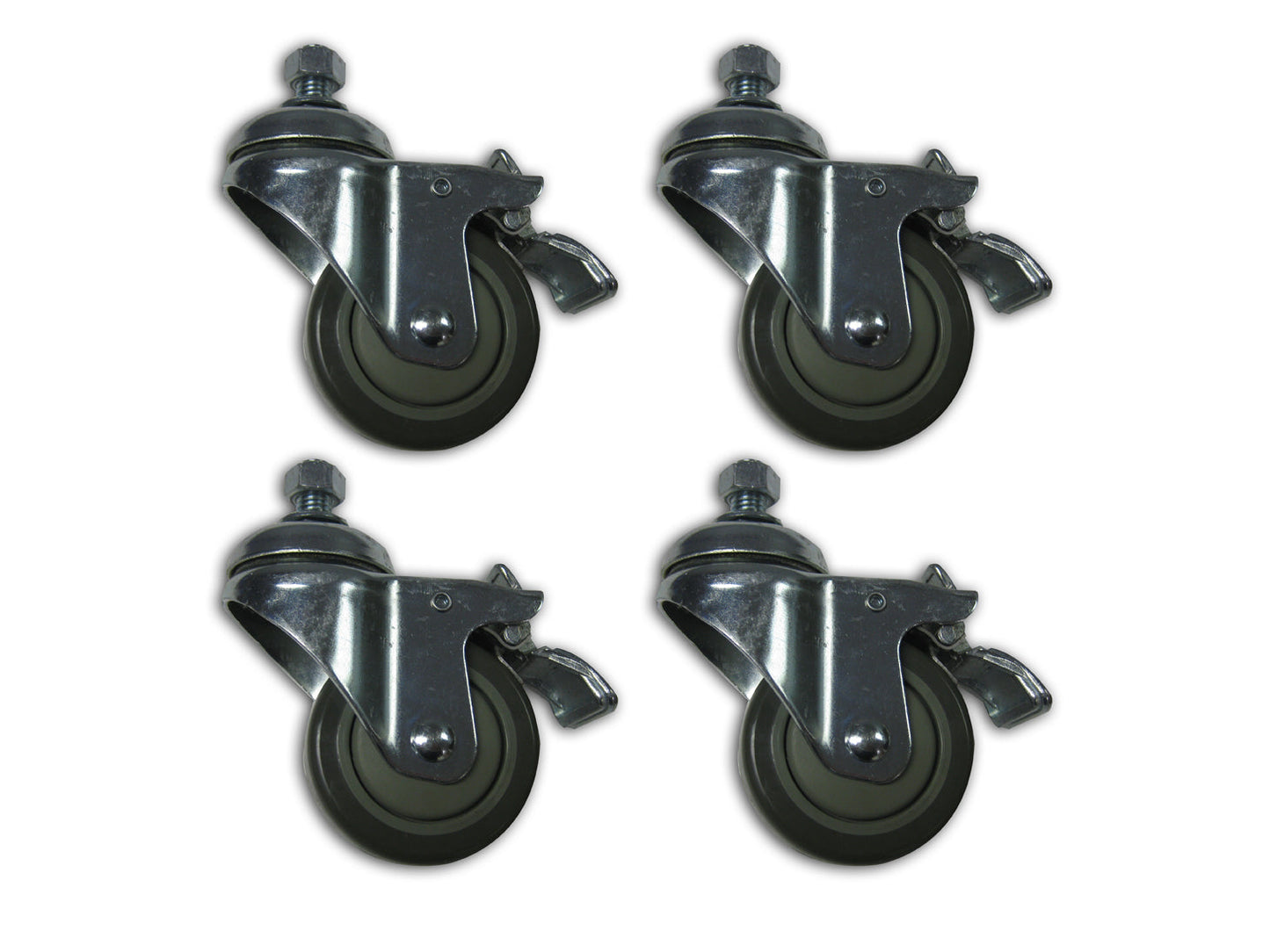 CASTERS SET OF 4 USE WITH OPEN STAND