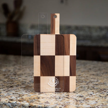 Square Cutting Board or Charcuterie Board Acrylic Router Template