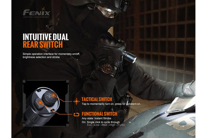Fenix TK20R V2.0 Rechargeable Flashlight | 3000 lumens - Norfolk Wood Shop