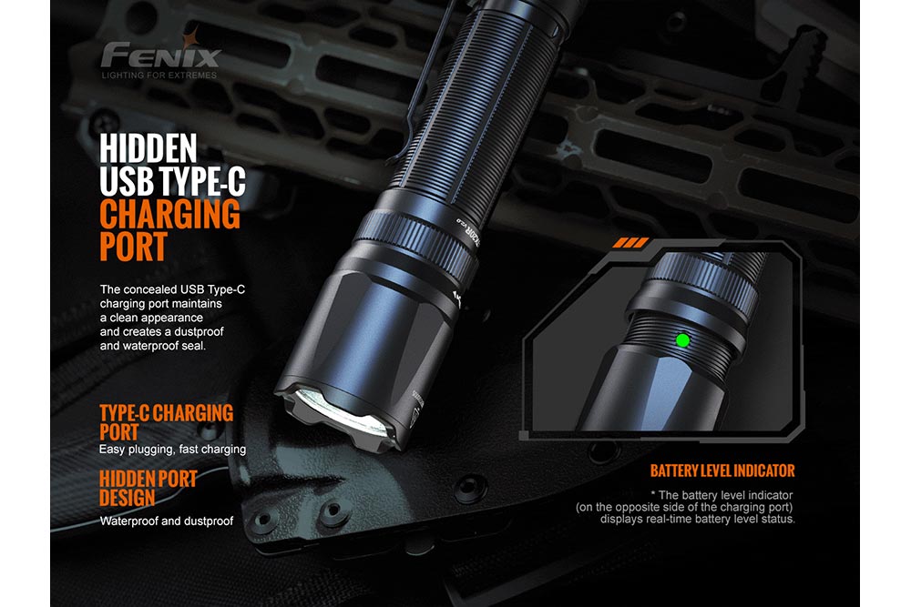 Fenix TK20R V2.0 Rechargeable Flashlight | 3000 lumens - Norfolk Wood Shop