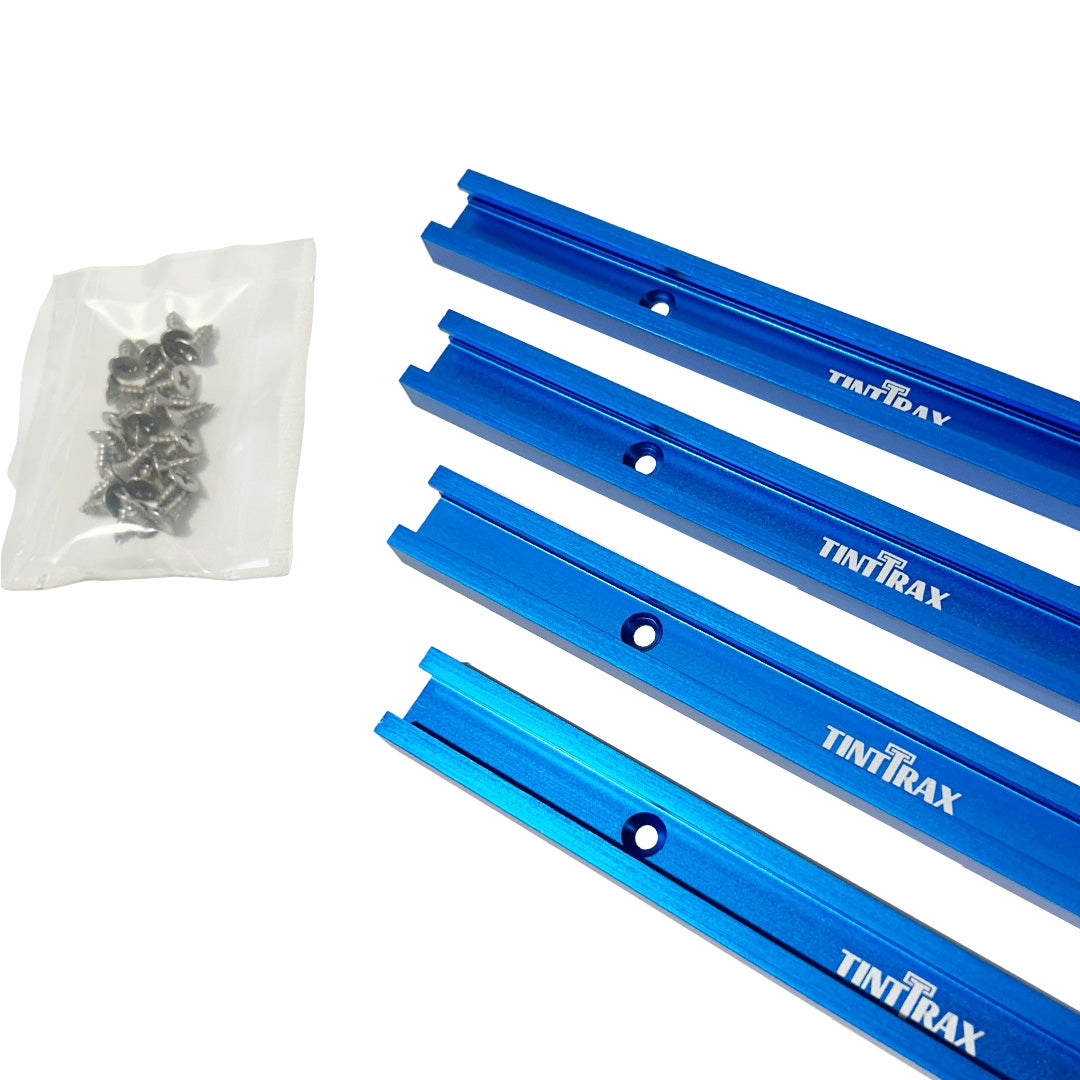 Universal Profile 24" T-Track Kit (SET OF 4) - Choose Your Color