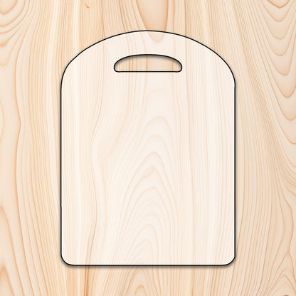 "The Arc" Cutting Board or Charcuterie Board Acrylic Router Template