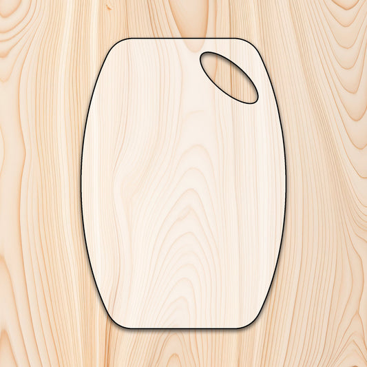 "The Crafted Curve" Cutting Board or Charcuterie Acrylic Board Router Template - Norfolk Wood Shop