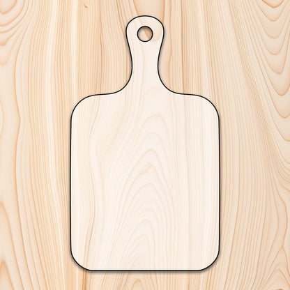 Traditional Rounded Edge Cutting Board or Charcuterie Board Acrylic Router Template