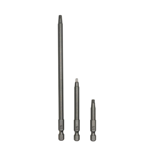 Massca No.2 Square Driver Bit Set | 3 Sizes - Norfolk Wood Shop