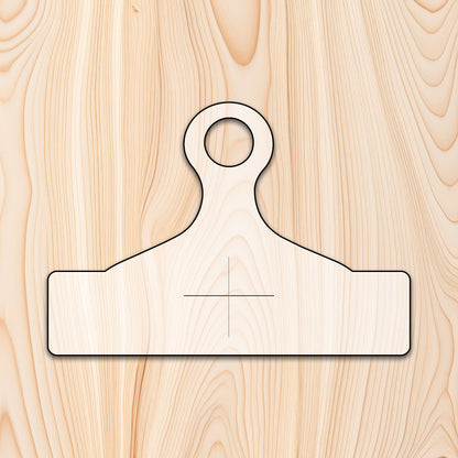 Utility Loop Cutting Board or Charcuterie Board Handle Acrylic Router Template