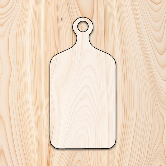 Utility Loop Cutting Board or Charcuterie Board Acrylic Router Template