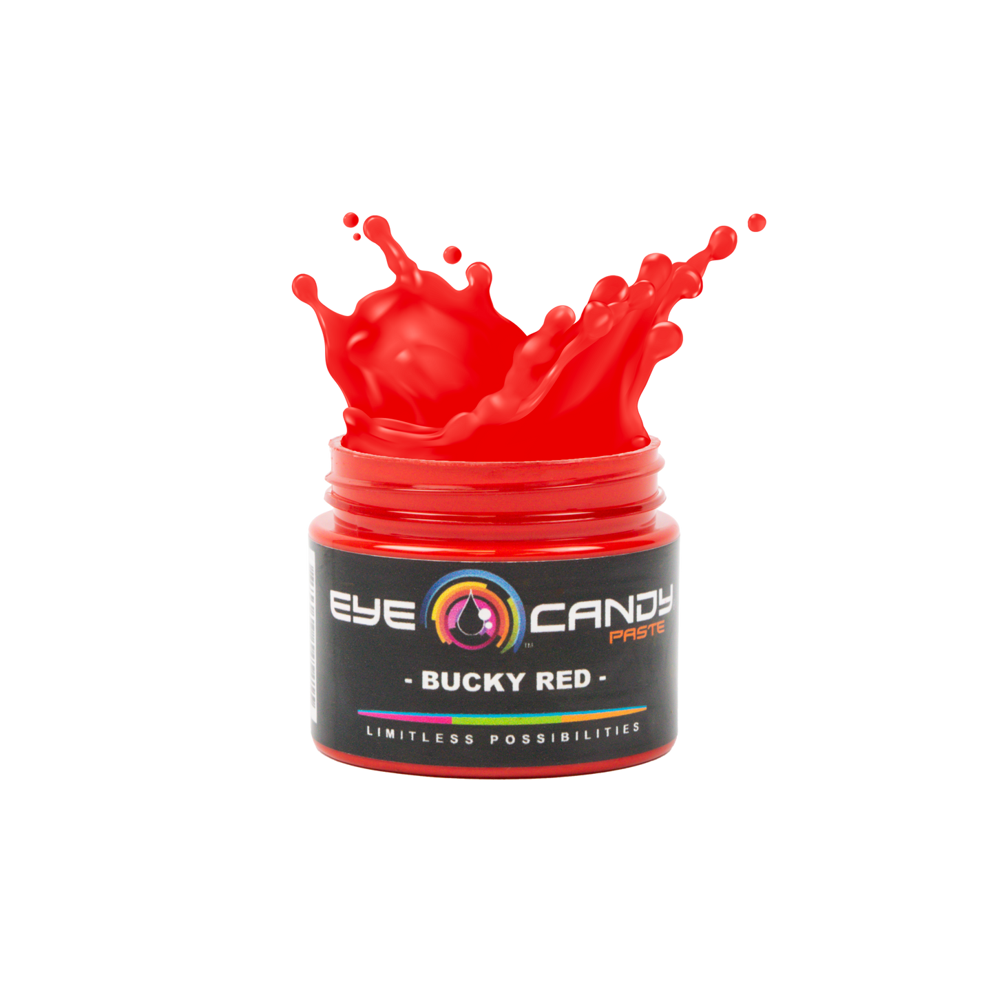 Bucky Red Pigment Paste / 2 oz. / RAL 3020 - Norfolk Wood Shop