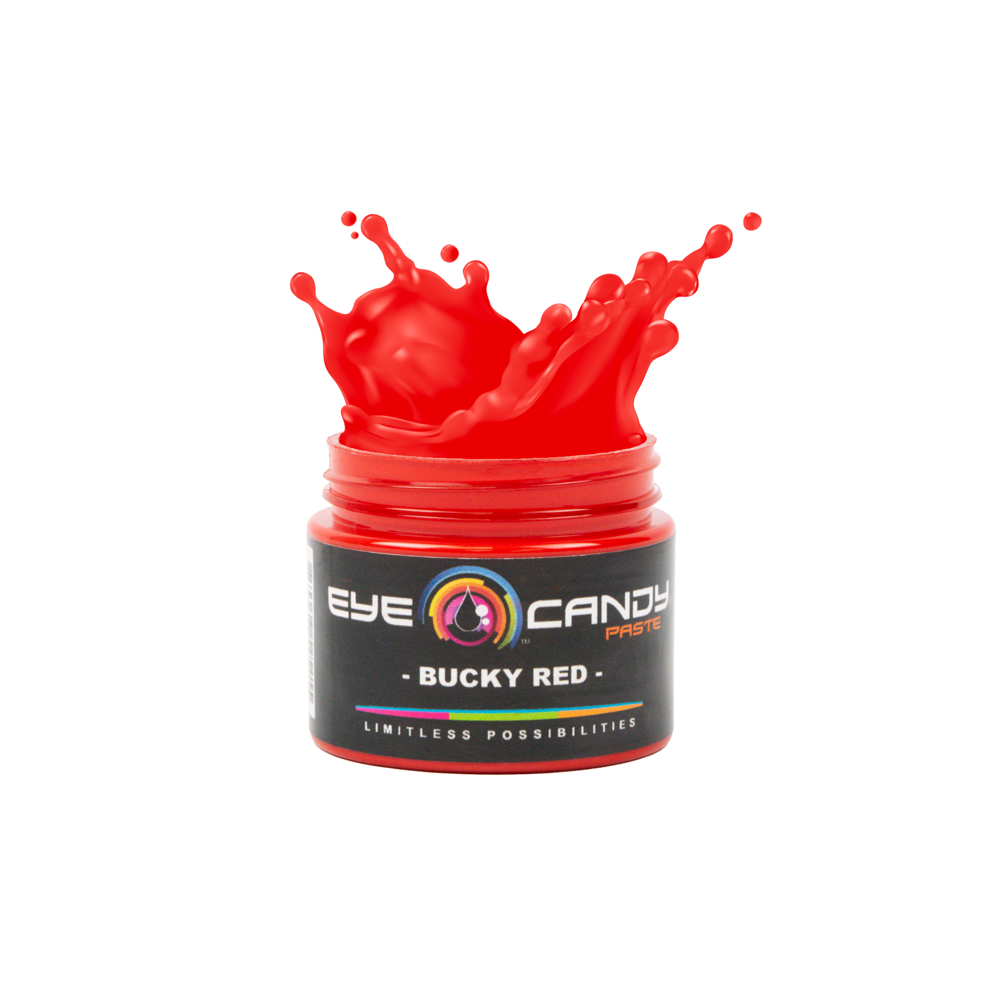 Bucky Red Pigment Paste / 2 oz. / RAL 3020 - Norfolk Wood Shop