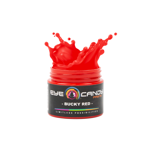 Bucky Red Pigment Paste / 2 oz. / RAL 3020 - Norfolk Wood Shop